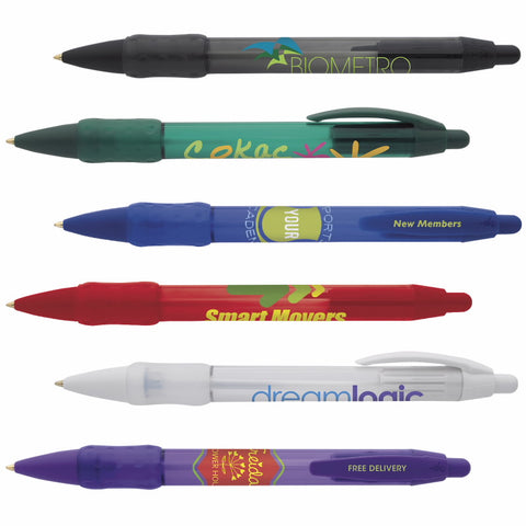 BIC WideBody Clear Grip Promotional Pens