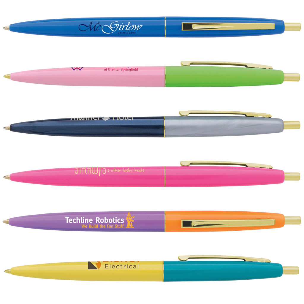 BIC Clic Gold Promotional Pens - CLG – Bic Promo Pens USA