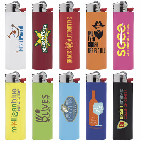 custom bic lighters