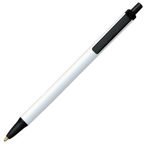 BIC ECOlutions Clic Stic Balpen – 0,4 Mm, 50 Stuks, Zwart, Gemaakt Van Gerecycled Materiaal