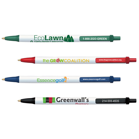  BIC Ecolutions Clic Stic Promotional Pens